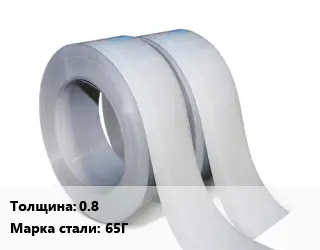 Лента мерная 0.8 Сталь: 65Г